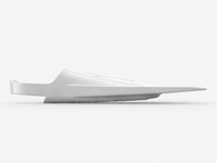 APEX+ PRO Fins — open-heel competitive swim fin, Pearl White