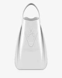 APEX+ PRO Fins — open-heel competitive swim fin, Pearl White